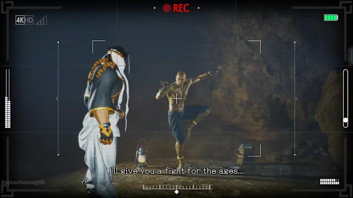 Rashid livestreaming in World Tour mode